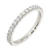 Platinum Diamond-set Band - D 0.44ct