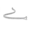 18ct White Gold 3.16ct Line Bracelet - Macintyres of Edinburgh