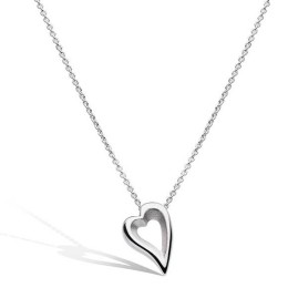 Kit Heath Desire Silver Heart Pendant ❤️ 25% off RRP