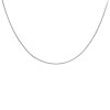 18ct White Gold 16 Inch Diamond Cut Curb Chain