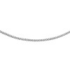 18ct White Gold 16 Inch Diamond Cut Curb Chain