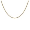 9ct Gold Mini Square Byzantine 18 Inch Chain