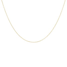 9ct Gold 18" Oval Belcher Chain