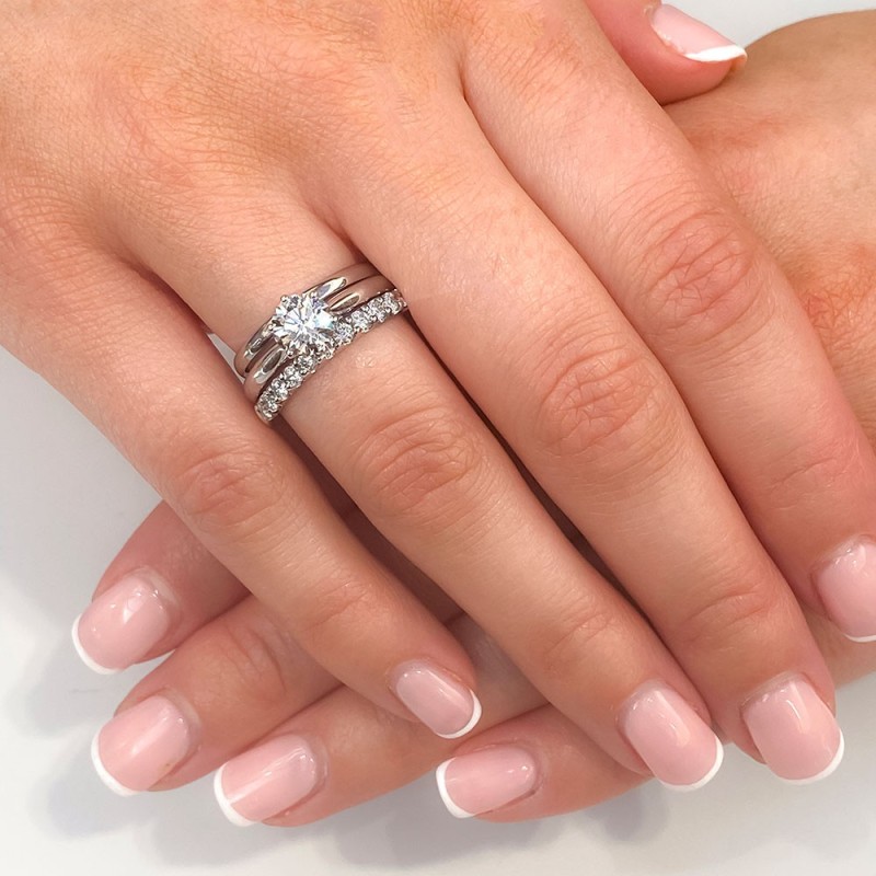 Platinum diamond band discount