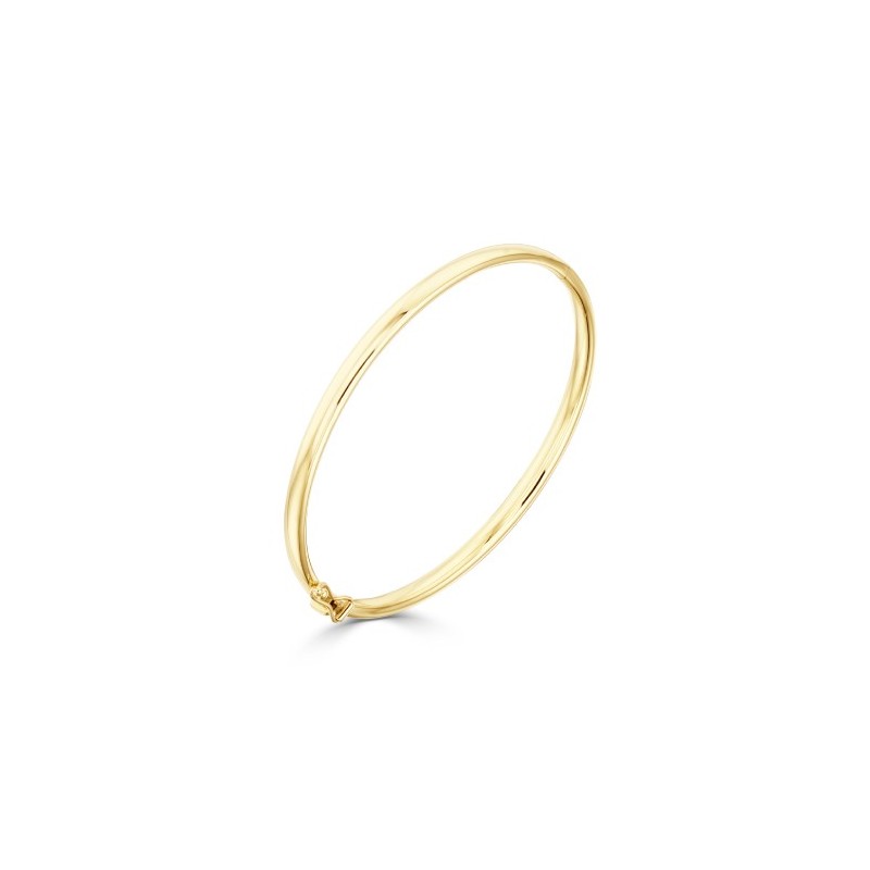 9ct Solid Yellow Gold Bangle