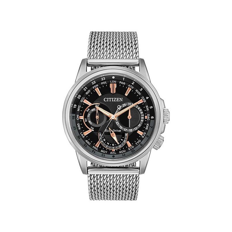 Citizen Gents Calendrier Mesh Bracelet Watch - BU2020-70E