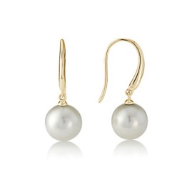 9ct Gold Cultured Pearl Drop Earrings