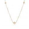 9ct Gold Mother-of-Pearl Quatrefoil Necklace