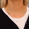 9ct Gold Mother-of-Pearl Quatrefoil Necklace