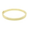 9ct Gold 6mm Flat Bangle