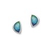 Ortak Haven Aqua Enamel Stud Earrings - EE477 Aq