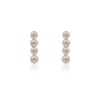 9ct Gold Stick Stud Cultured Pearl Earring