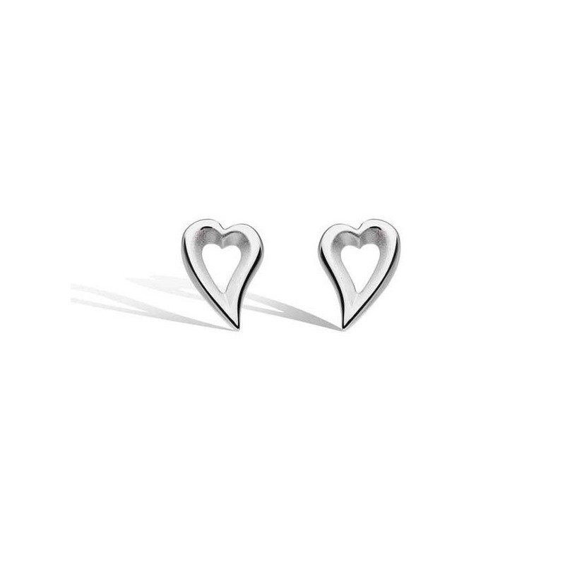 25% off RRP | Kit Heath Desire Love Story Heart Stud Earrings