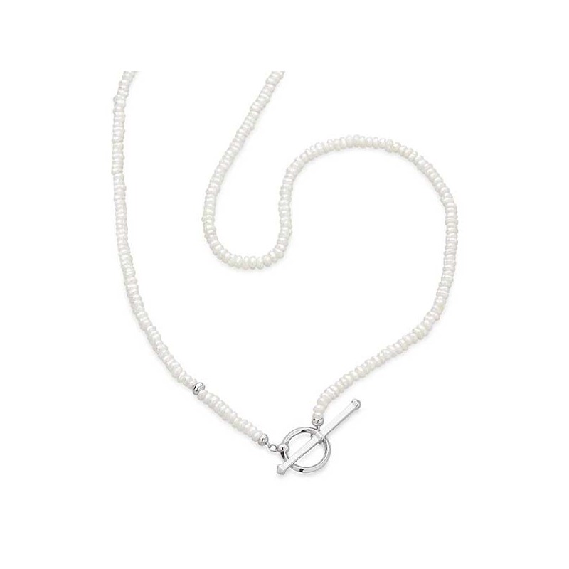 Save 25% off RRP Kit Heath Astoria Pearl T-Bar Necklace - Macintyres of Edinburgh