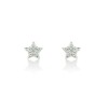 Dainty Pavé Diamond Star Stud Earrings - Macintyres of Edinburgh