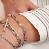 Kit Heath Revival Astoria Figaro Pearl Chain Link Bracelet