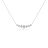 9ct White Gold Diamond Necklet - 0.26ct