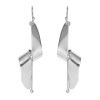 Tianguis Jackson Silver Twist Drop Earrings