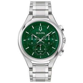 Bulova CURV Chronograph Watch - 96A297 [Save 30% off RRP]