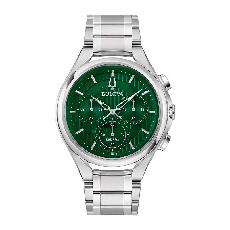 Bulova CURV Chronograph Watch 96A297 Save 30 off RRP