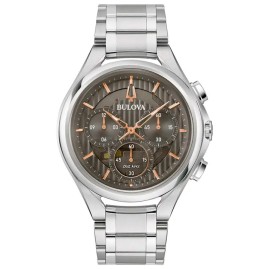 Bulova CURV Chronograph Watch - 96A298 [SAVE 30% OFF RRP]