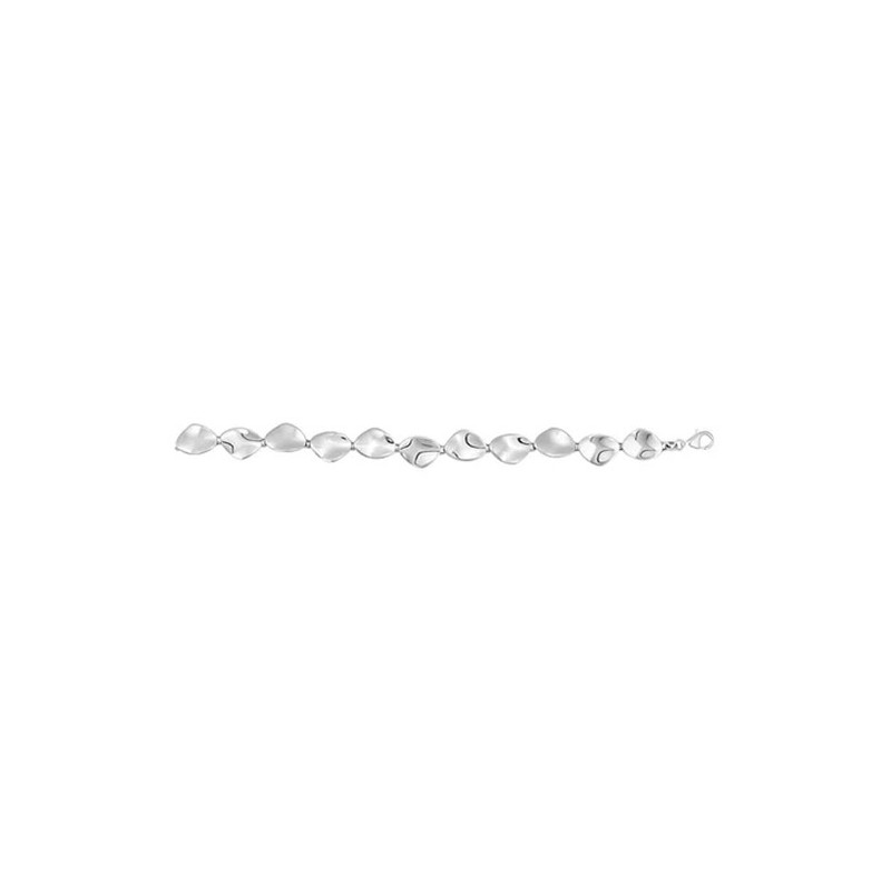 Tianguis Jackson Silver Organic Link Bracelet