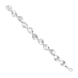 Tianguis Jackson Sterling Silver Organic Link Bracelet - Macintyres of Edinburgh