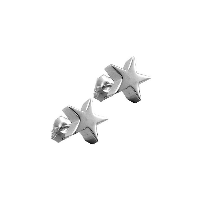 Tianguis Jackson Silver Star Stud Earrings CE0749 - Macintyres of Edinburgh