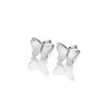 Hot Diamonds Flutter Silver Butterfly Stud Earrings - DE732