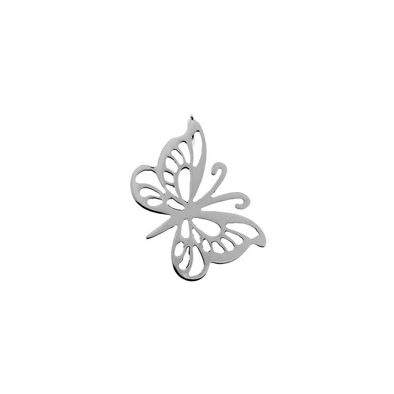 Tianguis Jackson Silver Butterfly Pendant & Chain