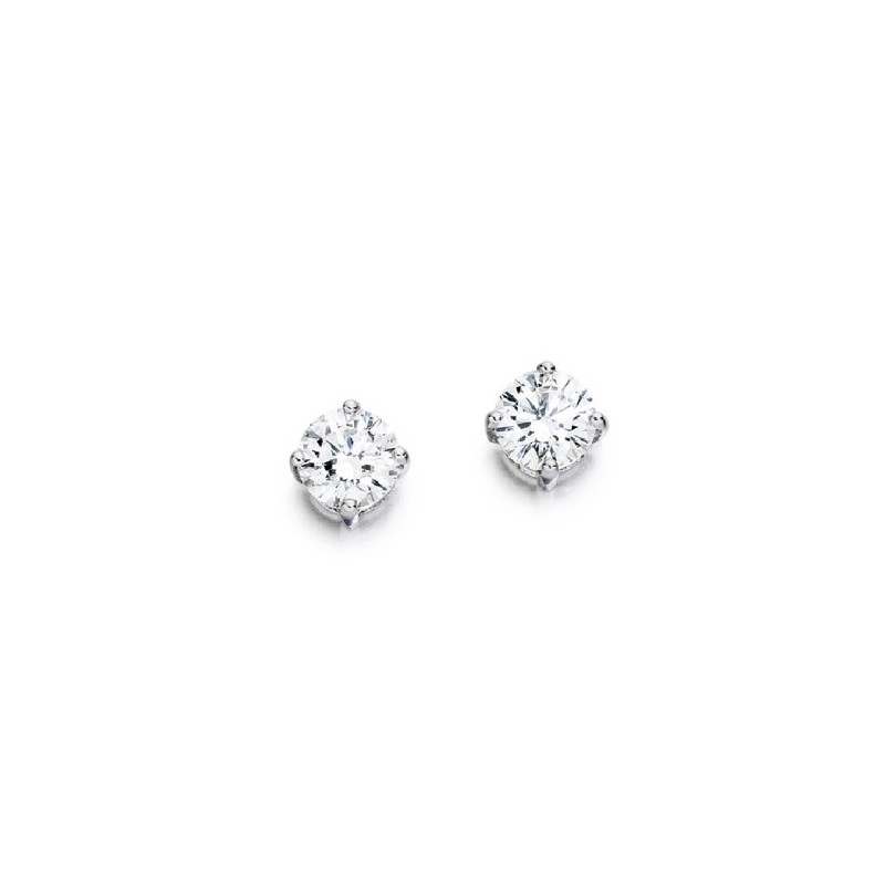 Diamond Solitaire Stud Earrings - 0.68ctsnd Solitaire Stud Earrings - 0.68cts