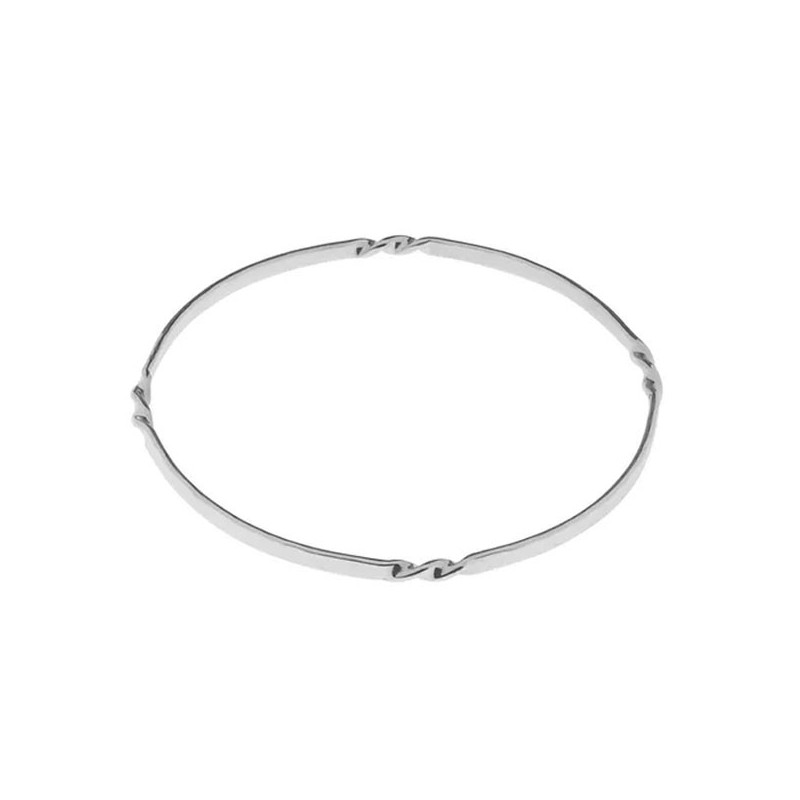 Tianguis Jackson Silver Twist Bangle