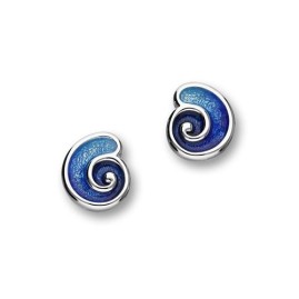 Ortak Silver'Tranquillity'Oasis Stud Earrings - EE291 Oasis