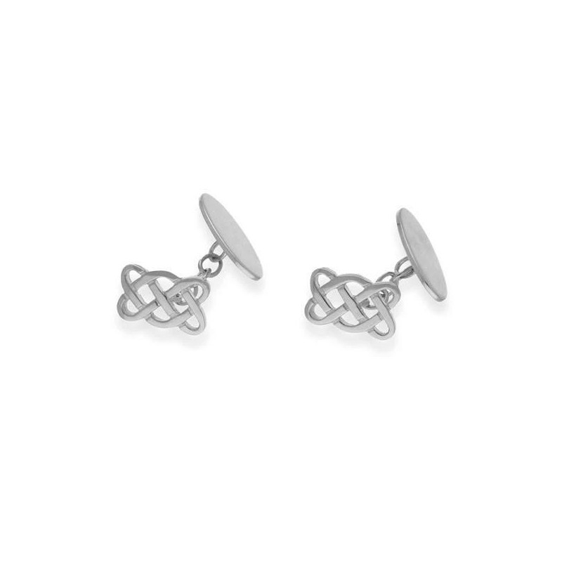 Ortak Silver Celtic Cufflinks - CL58