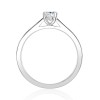 Platinum Diamond Solitaire Ring - 0.40 G/SI1