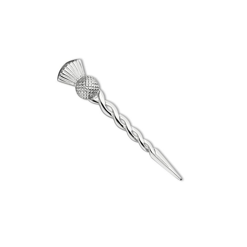 Get 26% Off Ortak Silver Thistle Kilt Pin B150 – Best Price Online!