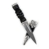 Celtic Art Morar Silver & Leather Ebony Sgian Dubh - SD006/EB