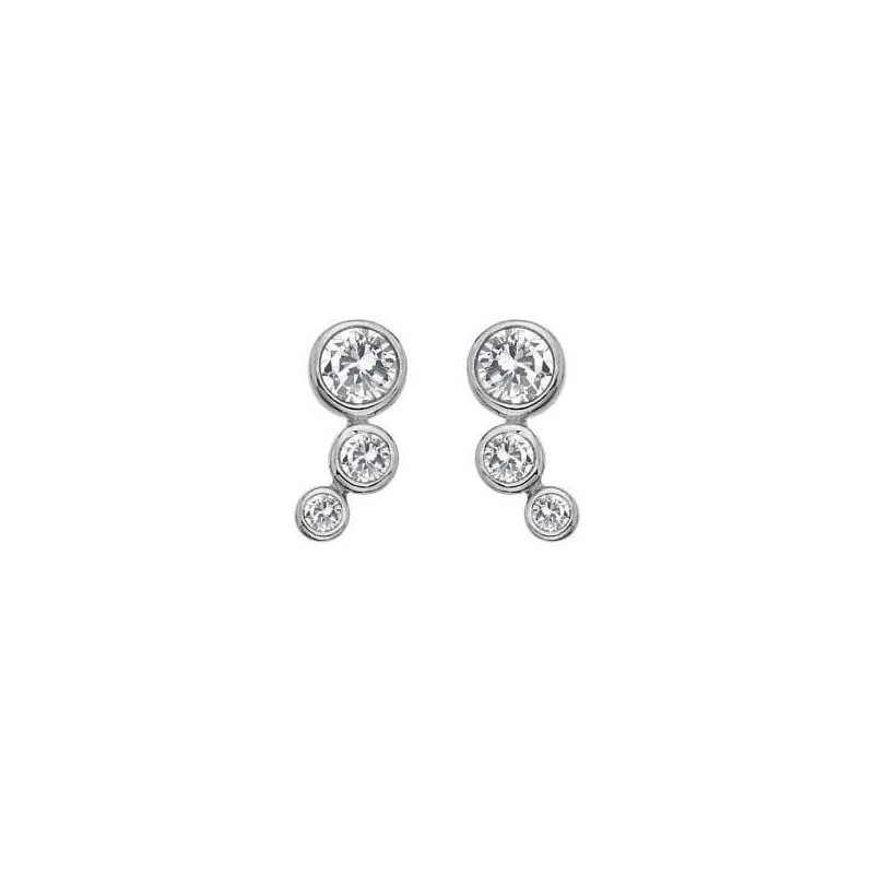 Hot Diamonds Tender White Topaz Earrings - DE640