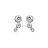 Hot Diamonds Tender White Topaz Earrings - DE640