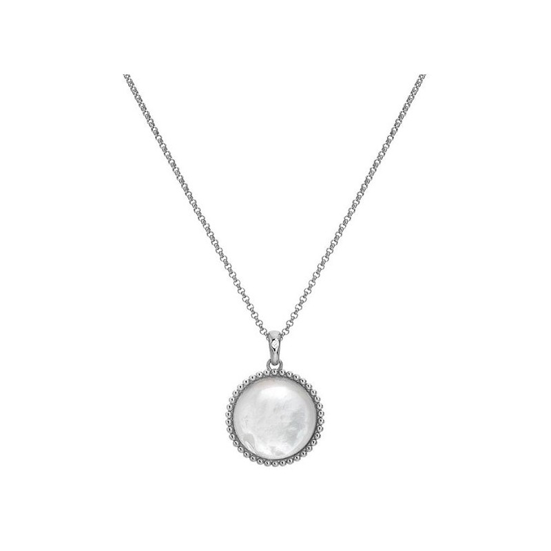 Hot Diamonds Silver Mother Of Pearl Pendant - DP922