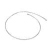 Hot Diamonds Silver Paperclip Necklace CH127 | Save 24% off RRP