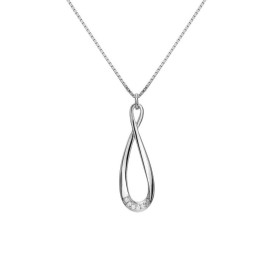 Hot Diamonds Silver Flourish Pendant DP927 | Save £30 off RRP