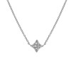 Hot Diamonds Silver Squared Triangle Necklet DN174 | Save 25% off RRP