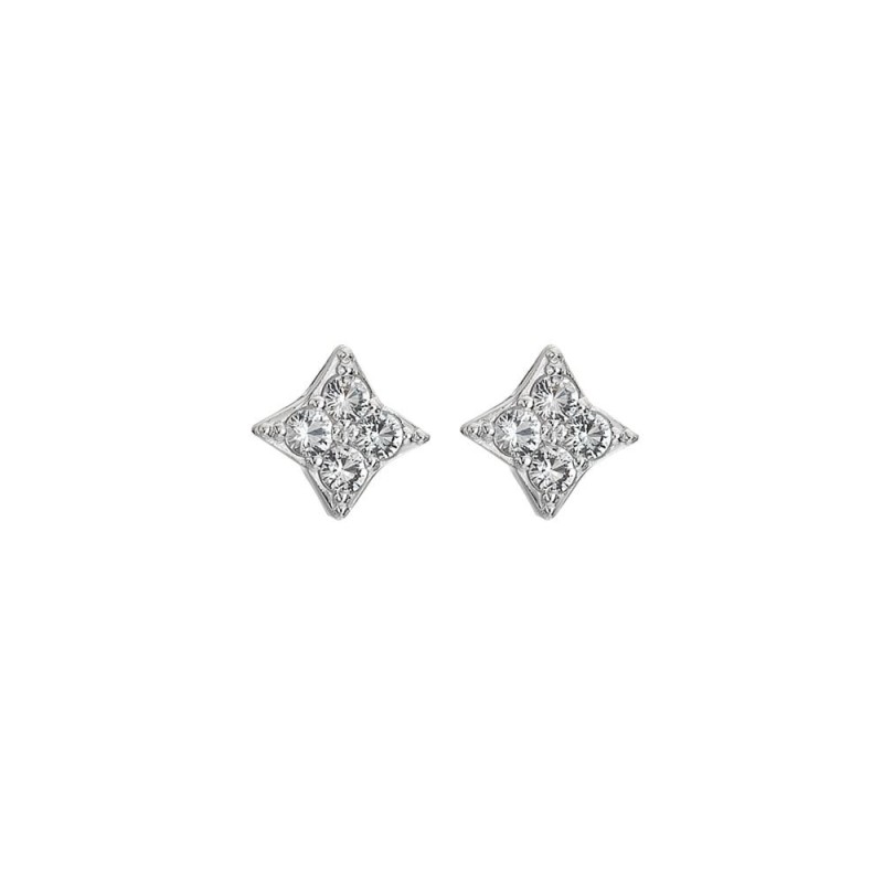 Hot Diamonds Squared Triangle Earrings DE747 | Save £20 off RRP