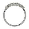 Platinum 7 Stone Diamond Eternity Ring - 0.36ct