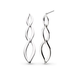 Save 25% off RRP | Kit Heath Entwine Twine Link Trio Drop Earrings