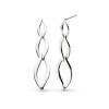 Save 25% off RRP | Kit Heath Entwine Twine Link Trio Drop Earrings