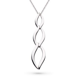 25% off RRP - Kit Heath Entwine Twine Link Trio Necklace