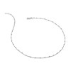 Hot Diamonds Silver Intermittent Bead Choker Necklet - CH123