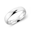 18ct White Gold 4mm Deluxe Court Wedding Band | Macintyres of Edinburgh